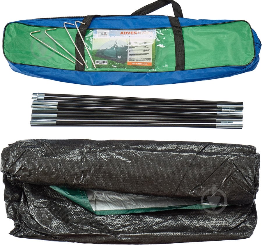 Намет SKIF Outdoor Adventure I green 389.00.81 - фото 6