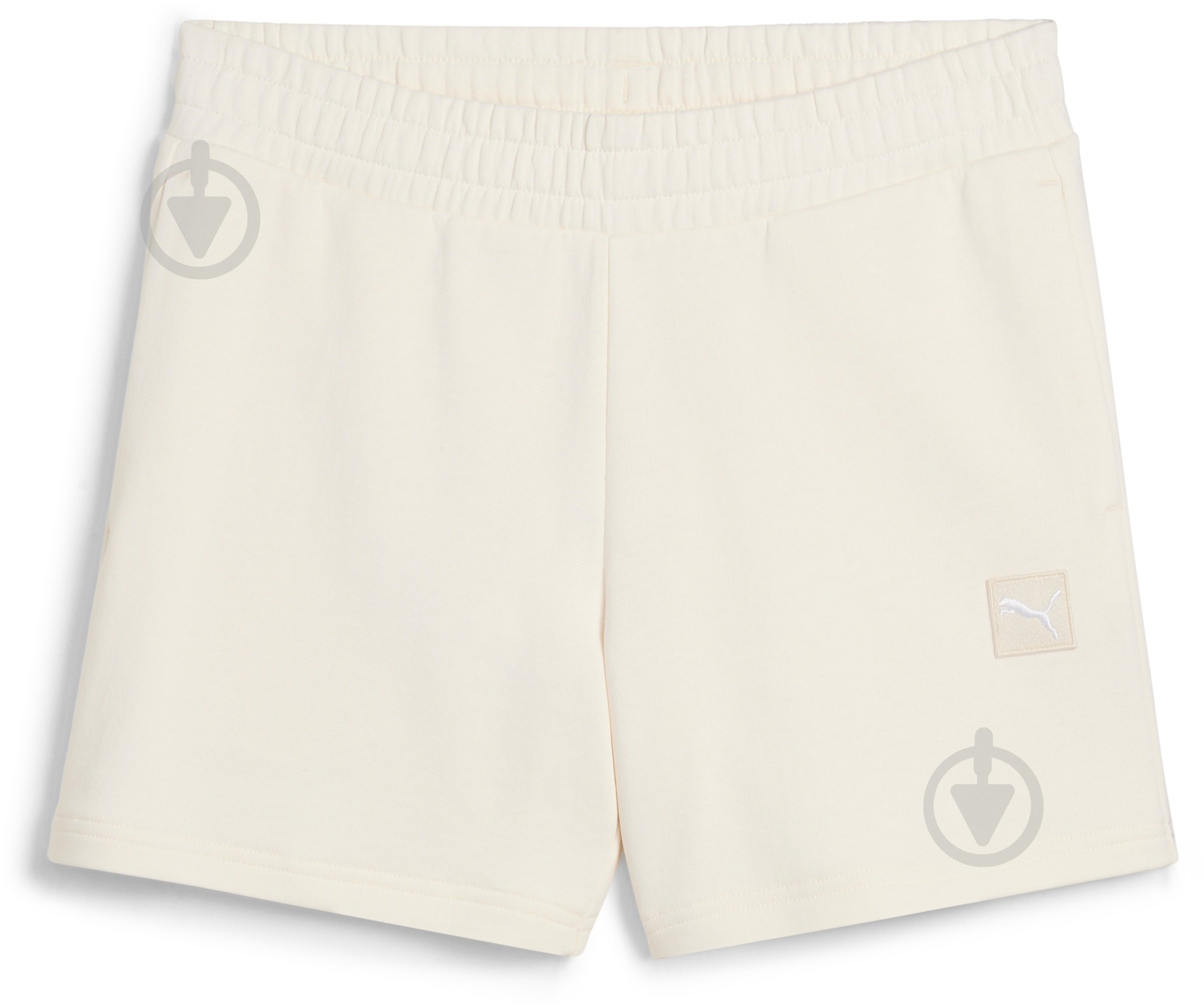 Шорты Puma ESS ELEVATED Mid-Rise Shorts 5" 68502099 р. XL бежевый - фото 1