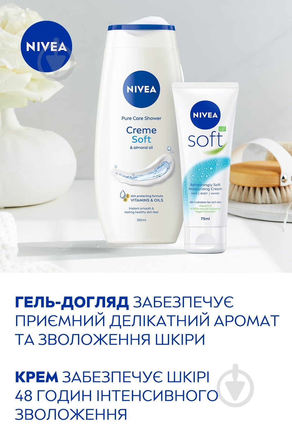 Набор для женщин Nivea SOFT CARE 2024 - фото 4