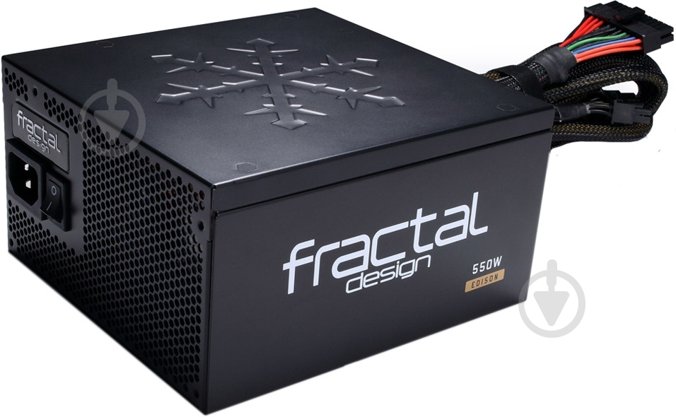 Блок питания Fractal Design EDISON M FD-PSU-ED1B-550W-EU 550 Вт - фото 1 Блок питания Fractal Design EDISON M FD-PSU-ED1B-550W-EU 550 Вт - фото 1