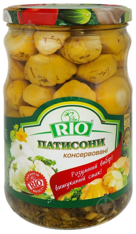 ПатиссоныТМ Ріо маринованные 690 г - фото 1