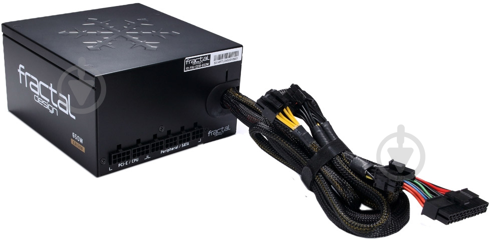 Блок питания Fractal Design EDISON M FD-PSU-ED1B-650W-EU 650 Вт - фото 1