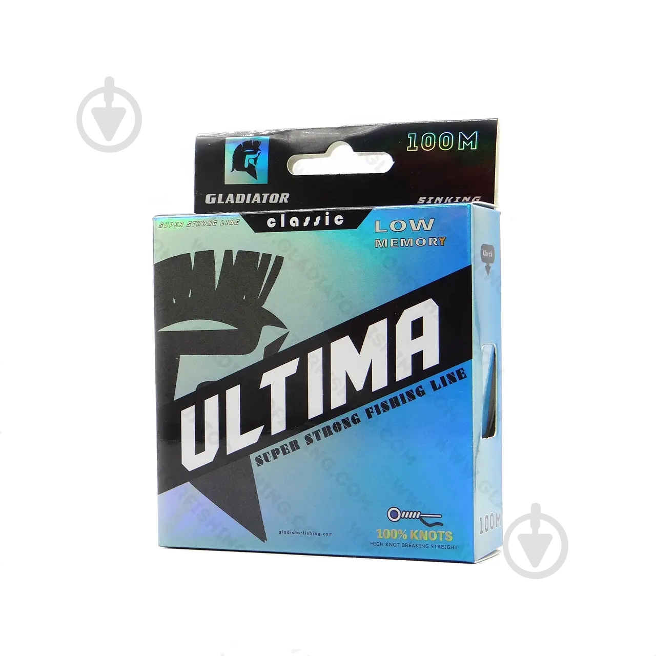 Леска Gladiator 100м 0,28мм 7,3кг "ULTIMA" CLASSIC - фото 1