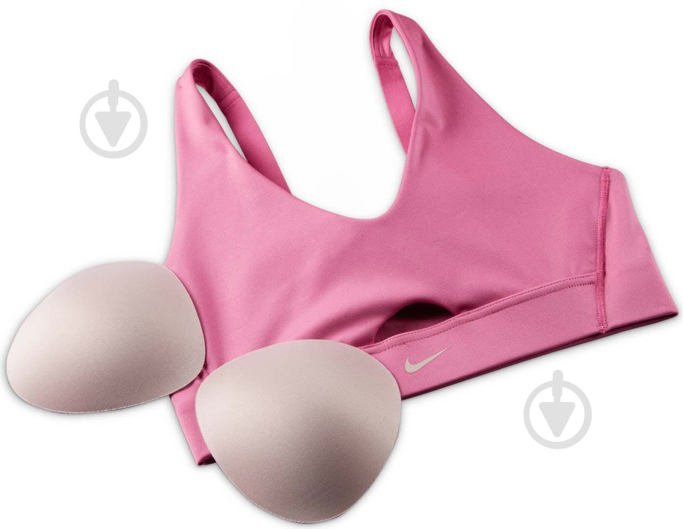 Бра Nike W NK DF INDY PLUNGE CUTOUT BRA DV9837-665 р.XS рожевий - фото 3