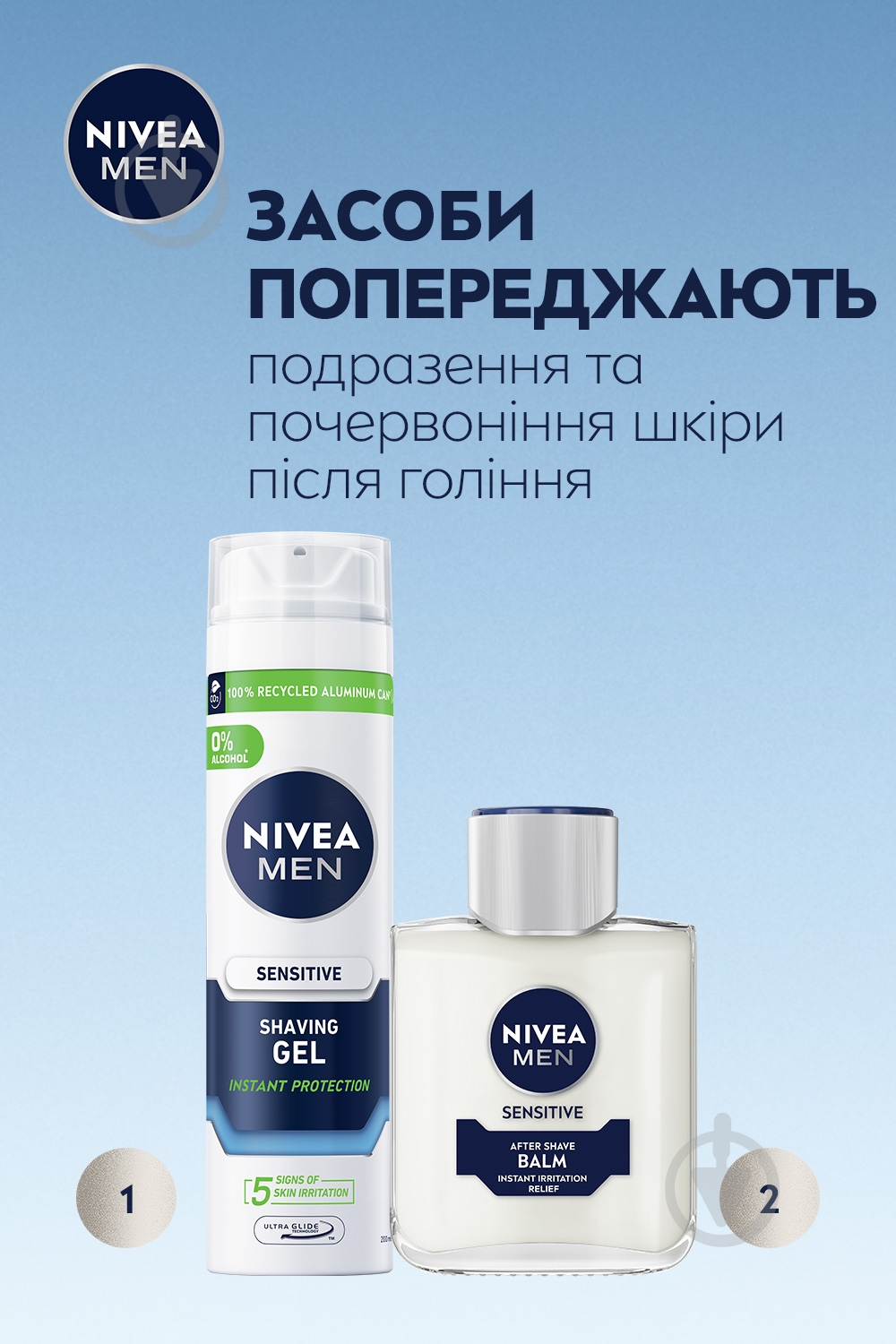Набор для мужчин Nivea MEN SENSITIVE CARE 2024 - фото 5 Набор для мужчин Nivea MEN SENSITIVE CARE 2024 - фото 5