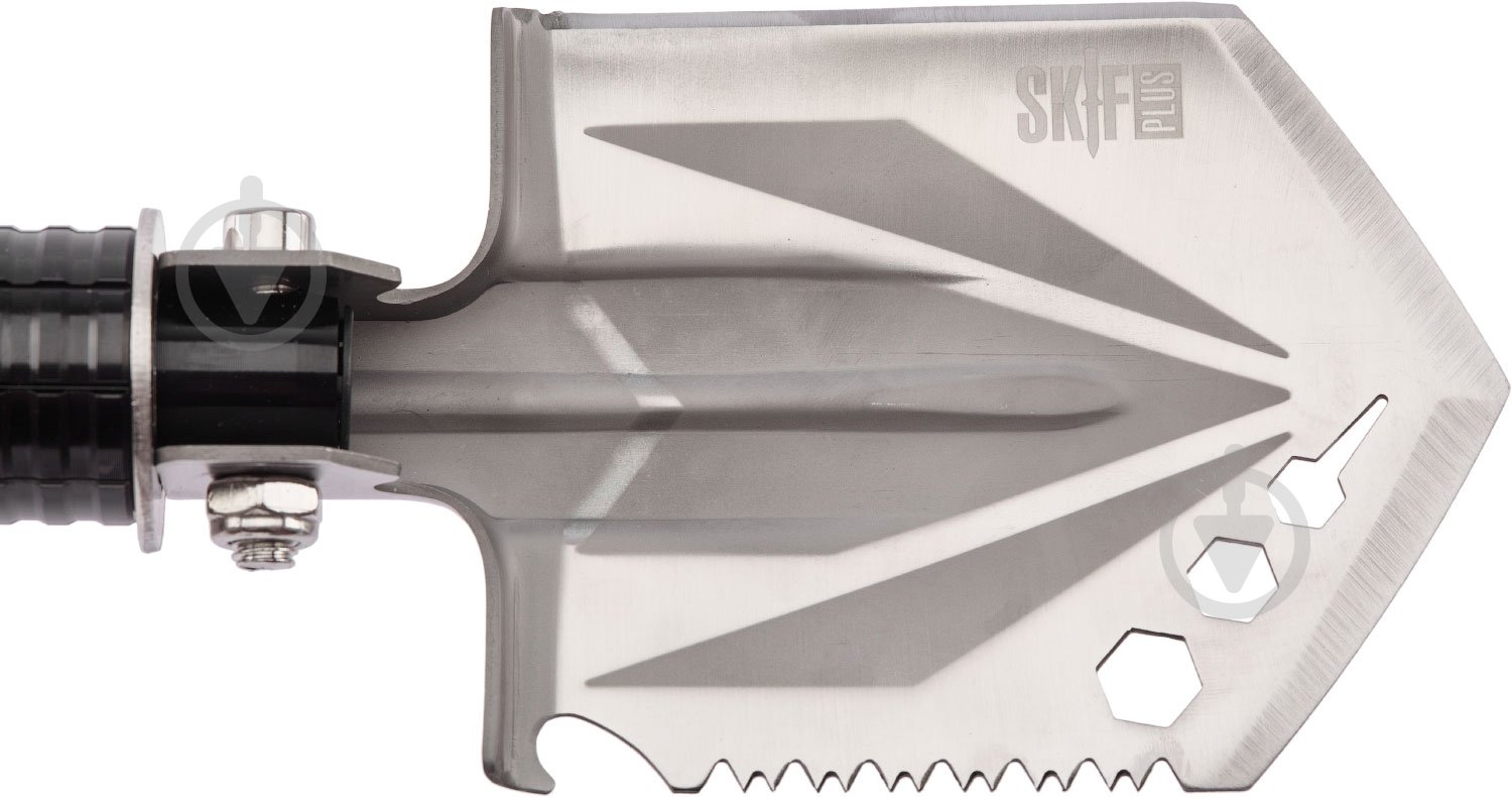 Лопата тактическая Skif Plus Mouse 2 (5 инструментов) 380мм - фото 2