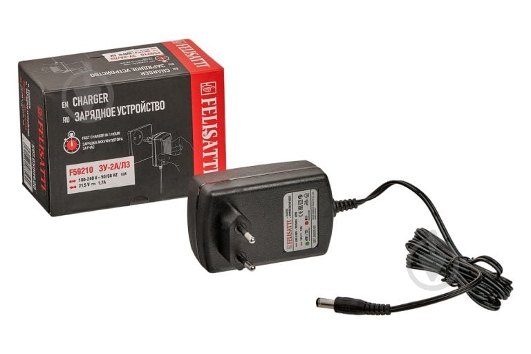 Зарядний пристрій Felisatti 18,0V 1,5Ah ЗУ-2A/Л3/P59210 - фото 2 Зарядний пристрій Felisatti 18,0V 1,5Ah ЗУ-2A/Л3/P59210 - фото 2