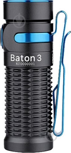 Фонарик Olight Baton 3 черный - фото 2