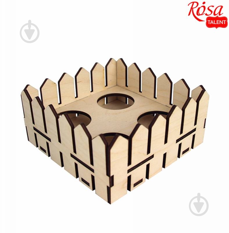 Подставка для яиц 12,6х12,6х6 см Rosa Talent - фото 1