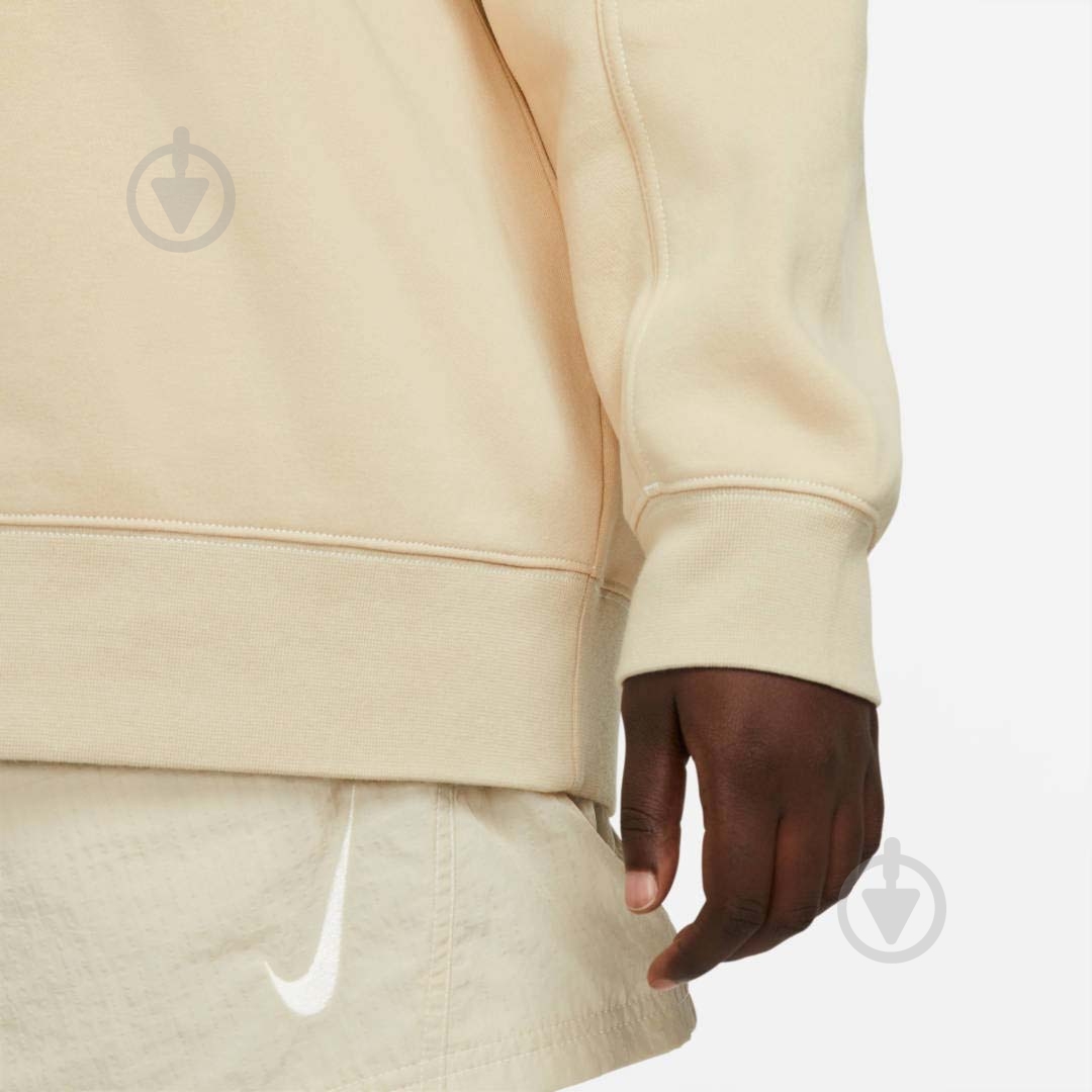 Свитшот Nike W NSW SWSH FLC GX CREW OS DD5610-206 р. M бежевый - фото 4 Свитшот Nike W NSW SWSH FLC GX CREW OS DD5610-206 р. M бежевый - фото 4