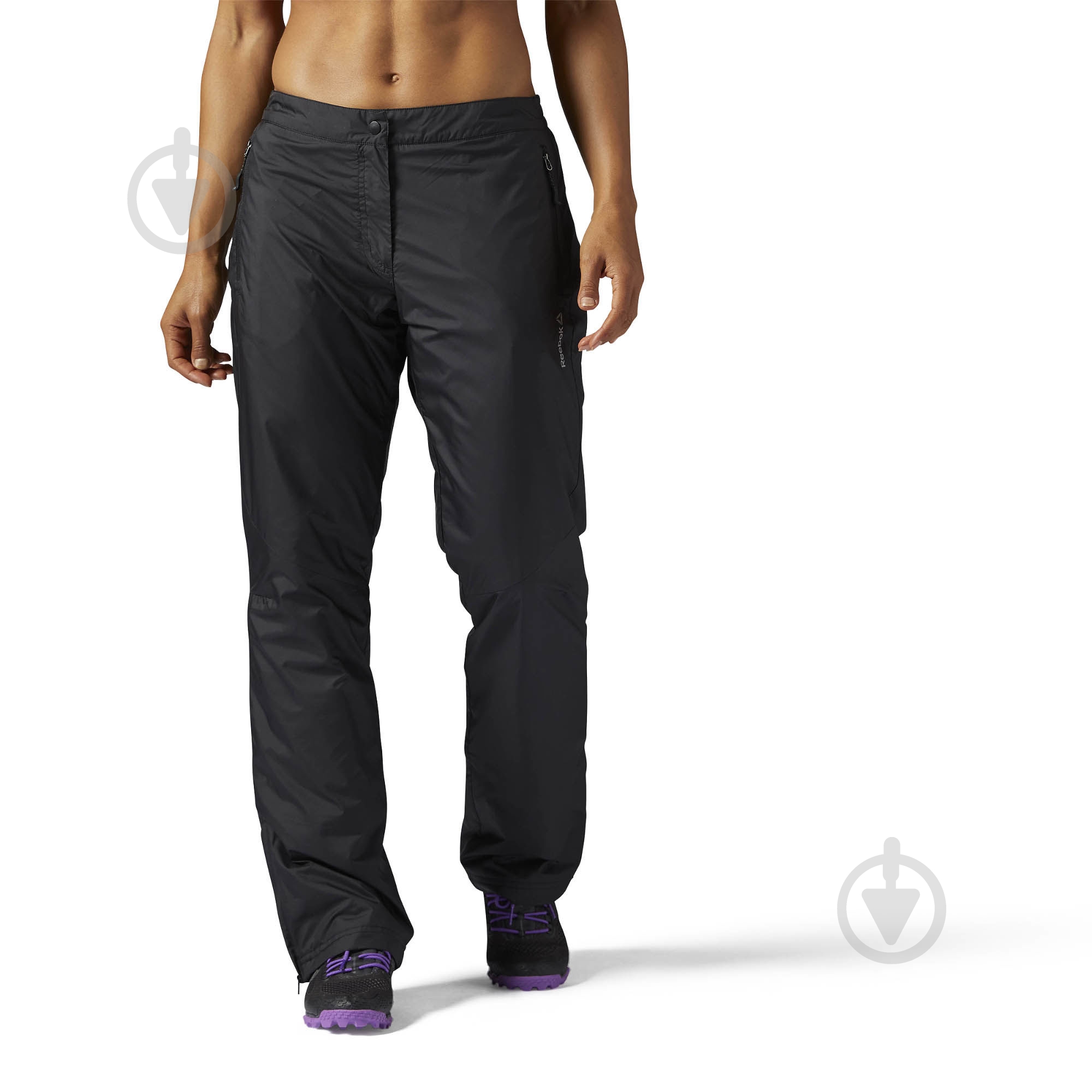 Брюки Reebok S96423 р. XS черный - фото 1 Брюки Reebok S96423 р. XS черный - фото 1