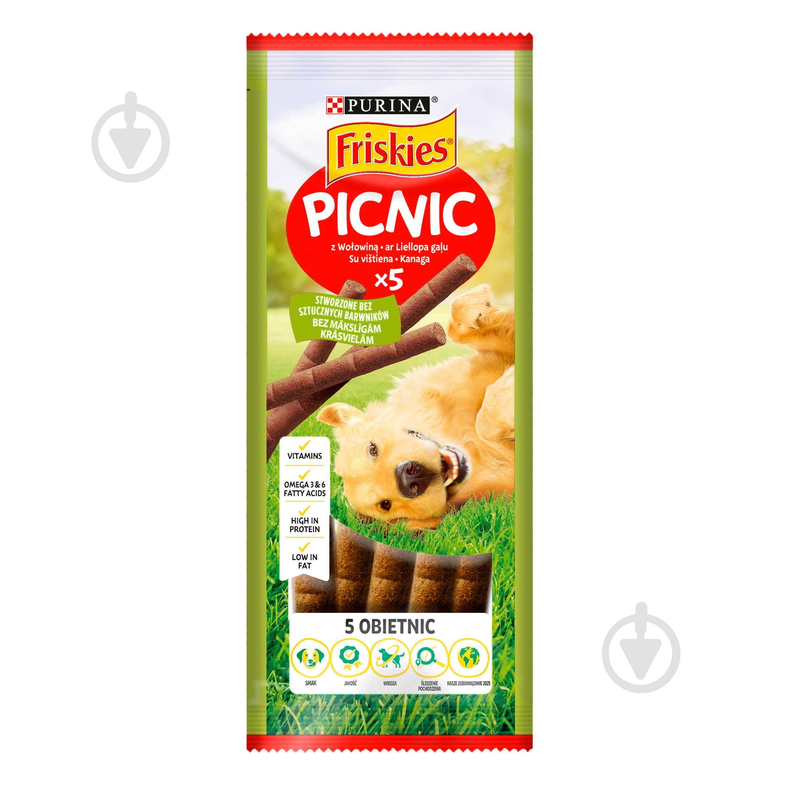 Ласощі FRISKIES by Purina PICNIC Dog Beef 42 г - фото 1 Ласощі FRISKIES by Purina PICNIC Dog Beef 42 г - фото 1