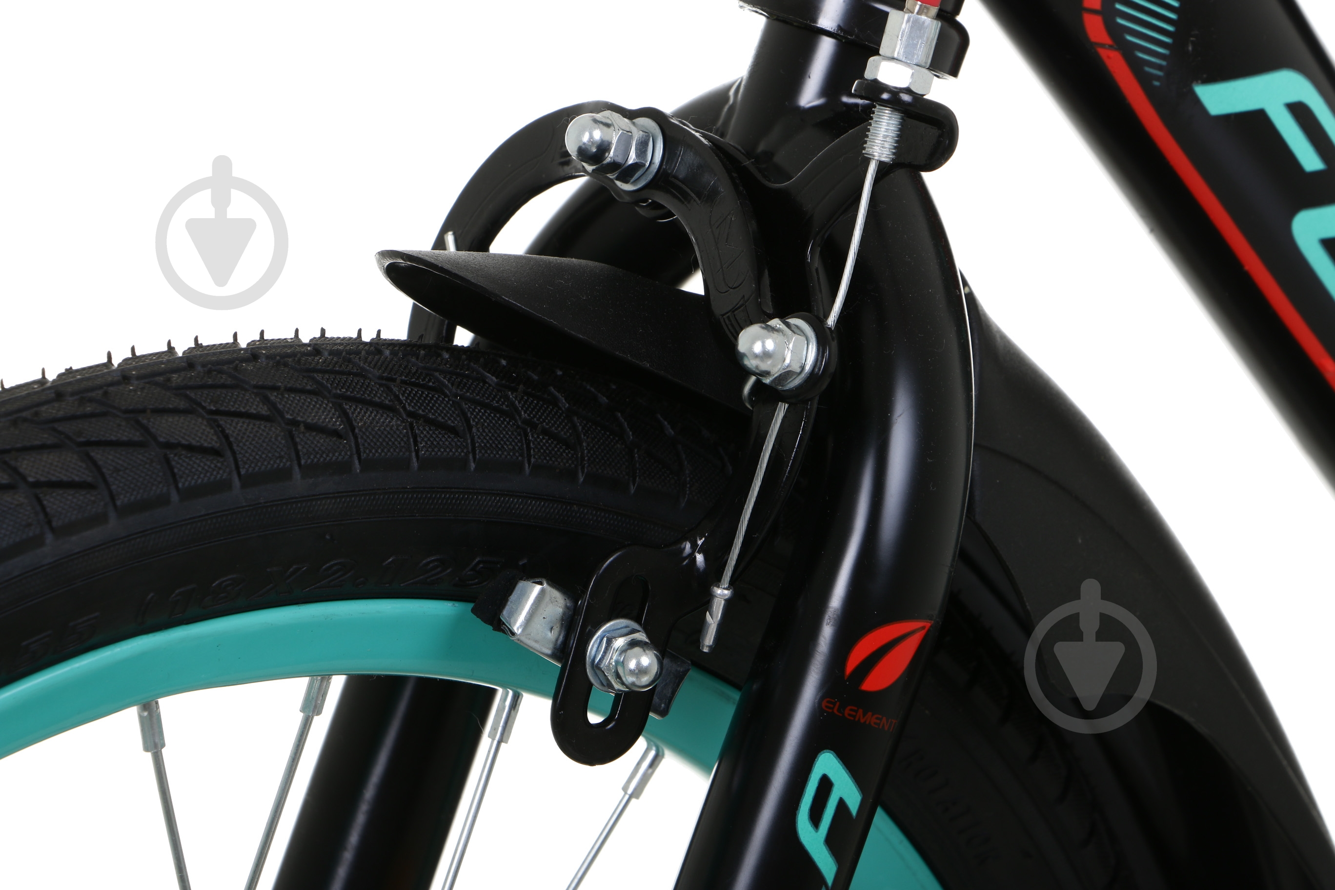 Велосипед Formula 18" 9.5"(24 см) Iris RET-FRK-18-013 черно-красный - фото 7