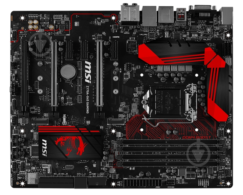 Материнська плата MSI Z170A-G45 GAMING (Socket 1151, Intel Z170, ATX) - фото 1