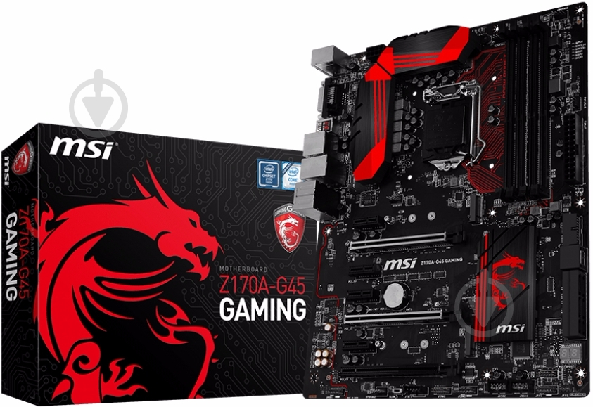 Материнська плата MSI Z170A-G45 GAMING (Socket 1151, Intel Z170, ATX) - фото 3