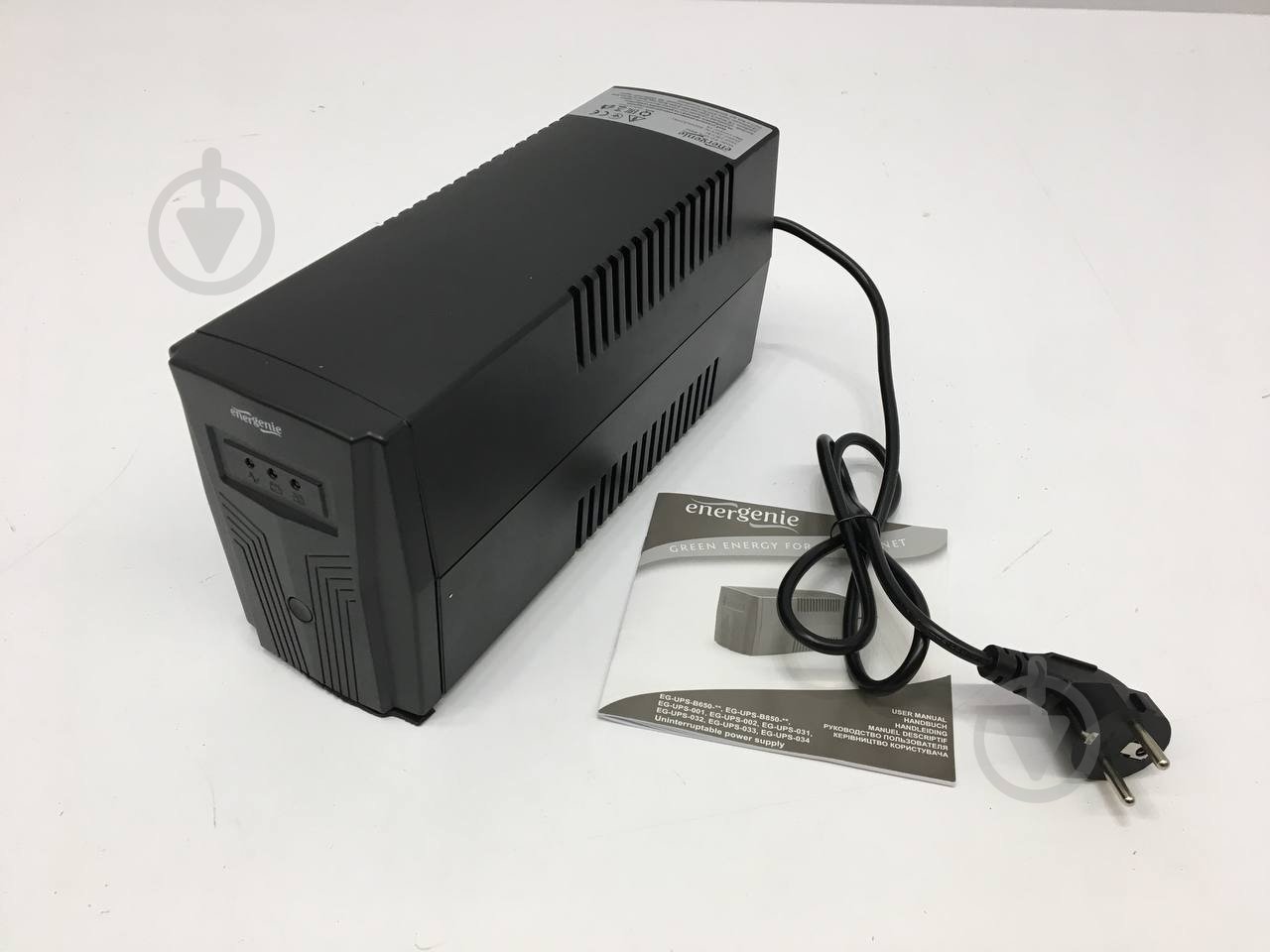 Источник бесперебойного питания (ИБП) EnerGenie 850 VA, Basic Series (УЦ №87) - фото 2