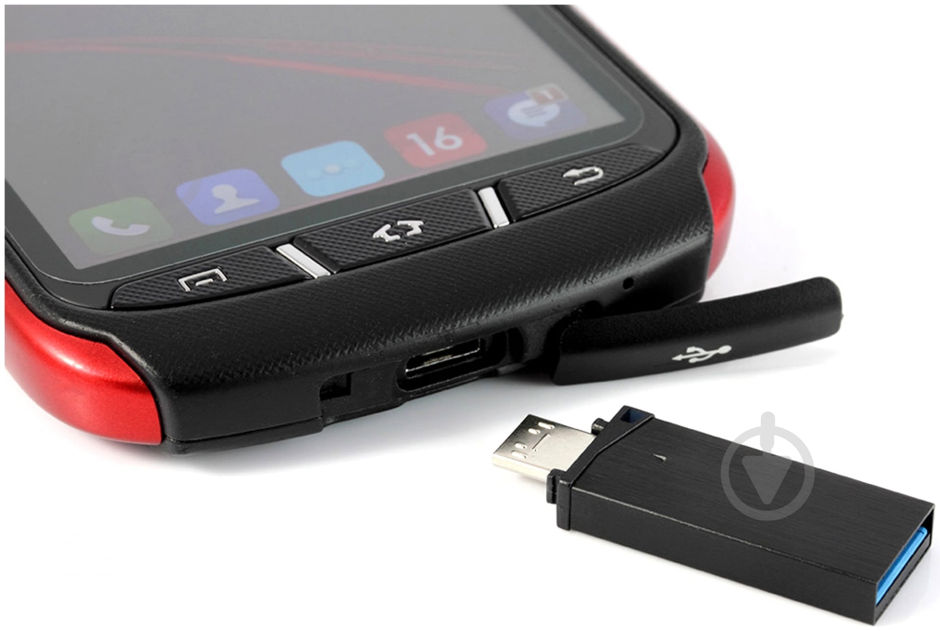Флеш-память USB GOODRAM Twin 64 ГБ USB 3.0 (PD64GH3GRTNKR9) - фото 2