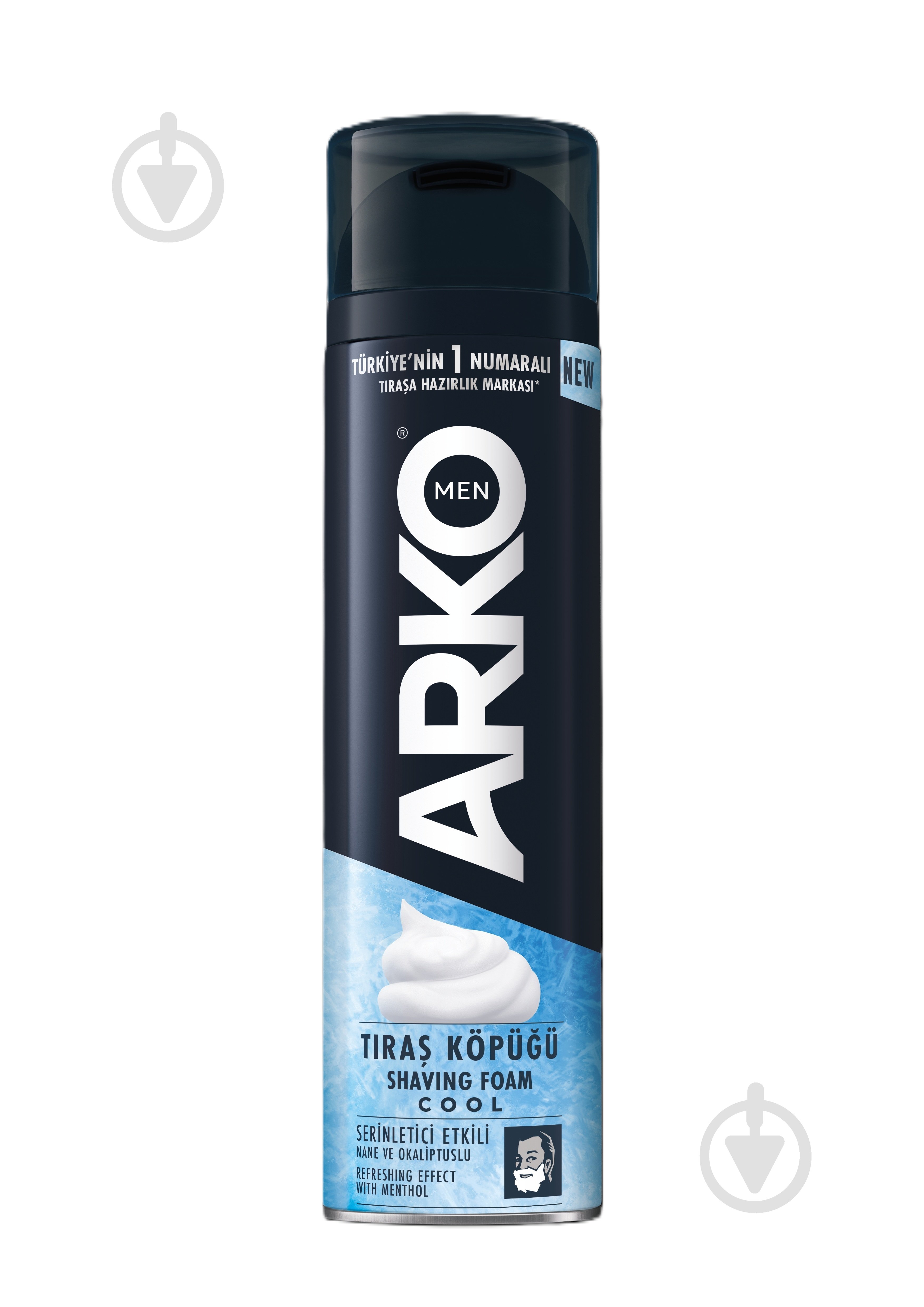 Пена для бритья Arko MEN Cool 200 мл - фото 1