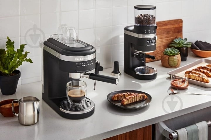 Кофемолка KitchenAid 5KCG8433EBM матовий чорний - фото 17