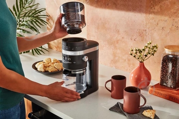 Кофемолка KitchenAid 5KCG8433EBM матовий чорний - фото 15