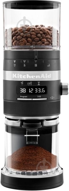 Кофемолка KitchenAid 5KCG8433EBM матовий чорний - фото 5