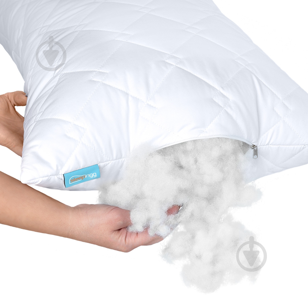 Подушка на блискавці Sleepingg IDEIA 50x70 білий - фото 5 Подушка на блискавці Sleepingg IDEIA 50x70 білий - фото 5