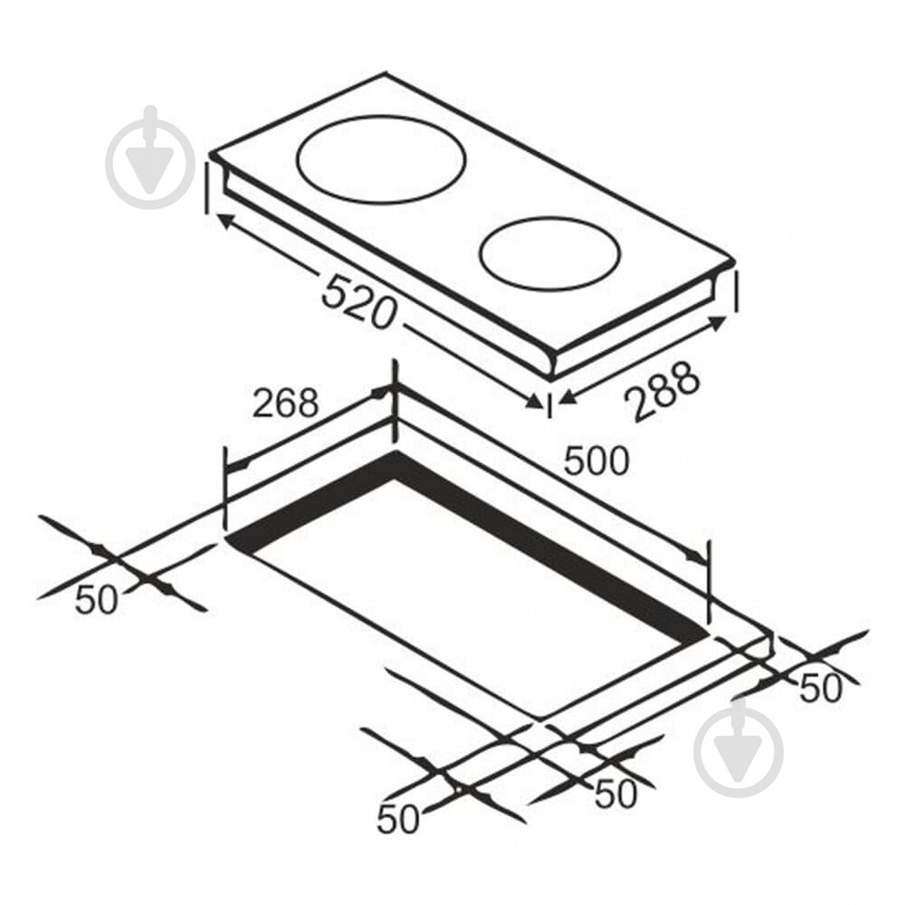Варочная поверхность электрическая Grunhelm GPC 623 B - фото 2