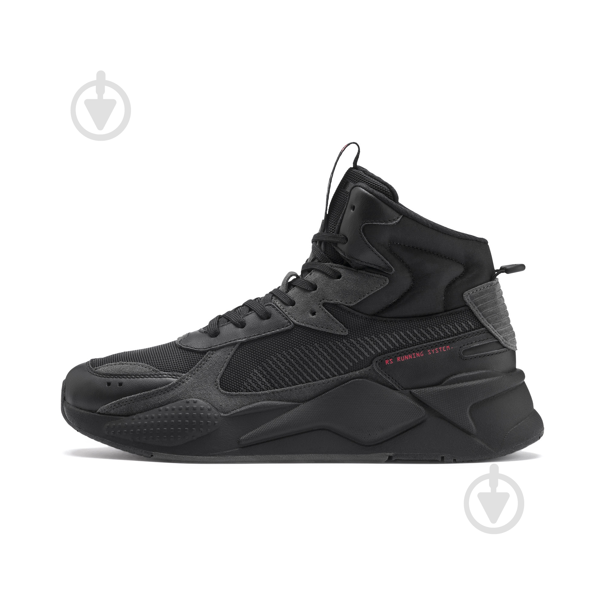 Кроссовки Puma RS-X Midtop Binary code 36982002 р.40,5 черный - фото 1