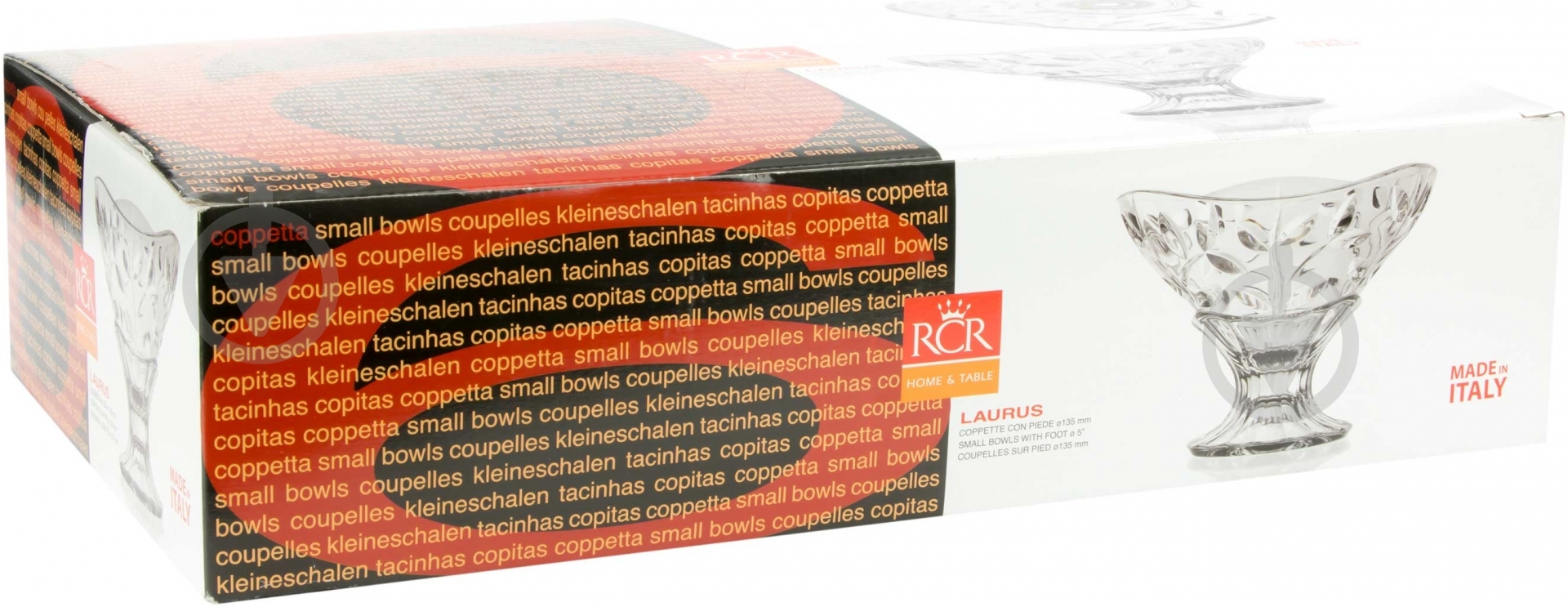 Набор креманок RCR LAURUS 13,5 см - фото 2 Набор креманок RCR LAURUS 13,5 см - фото 2