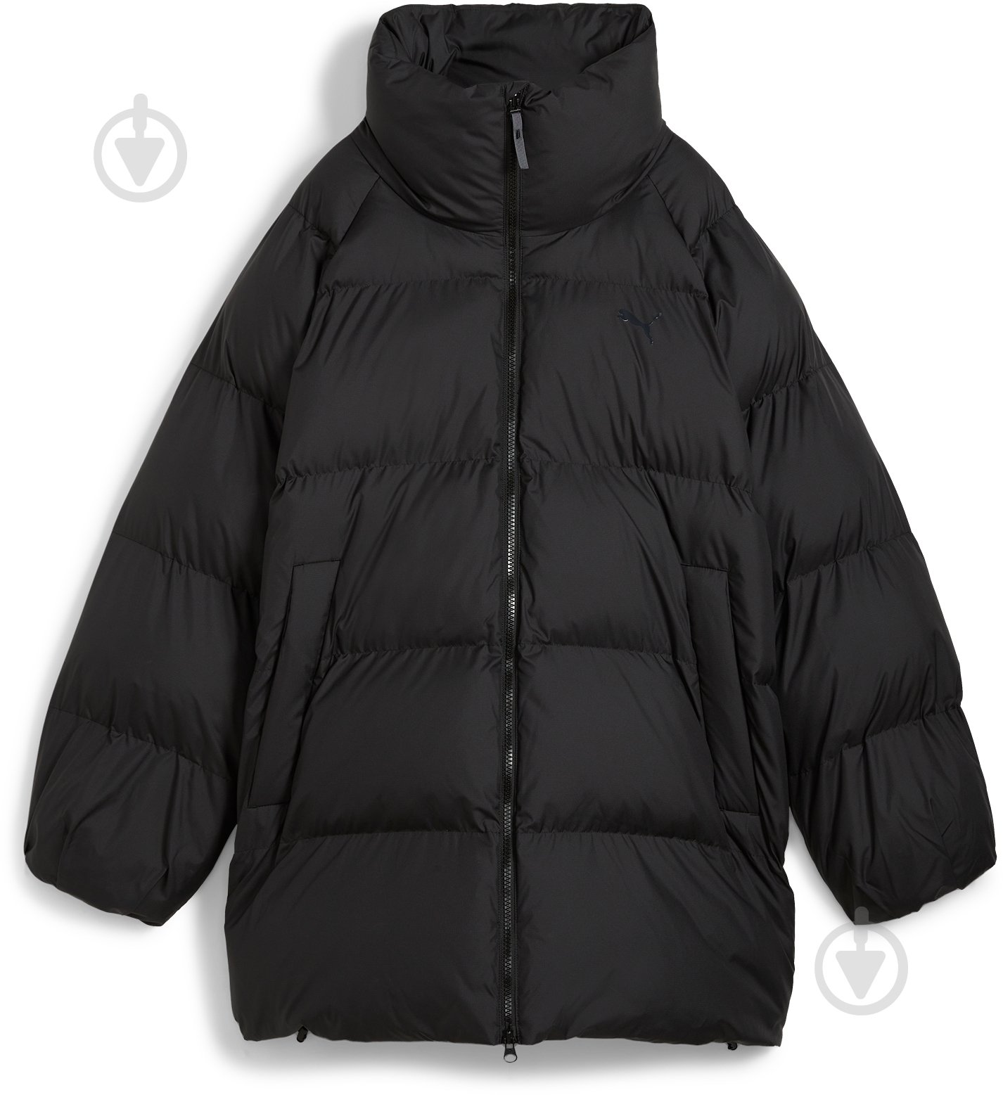 Куртка женская зимняя Puma OVERSIZED PUFFER JACKET 62747201 р.S черная - фото 1