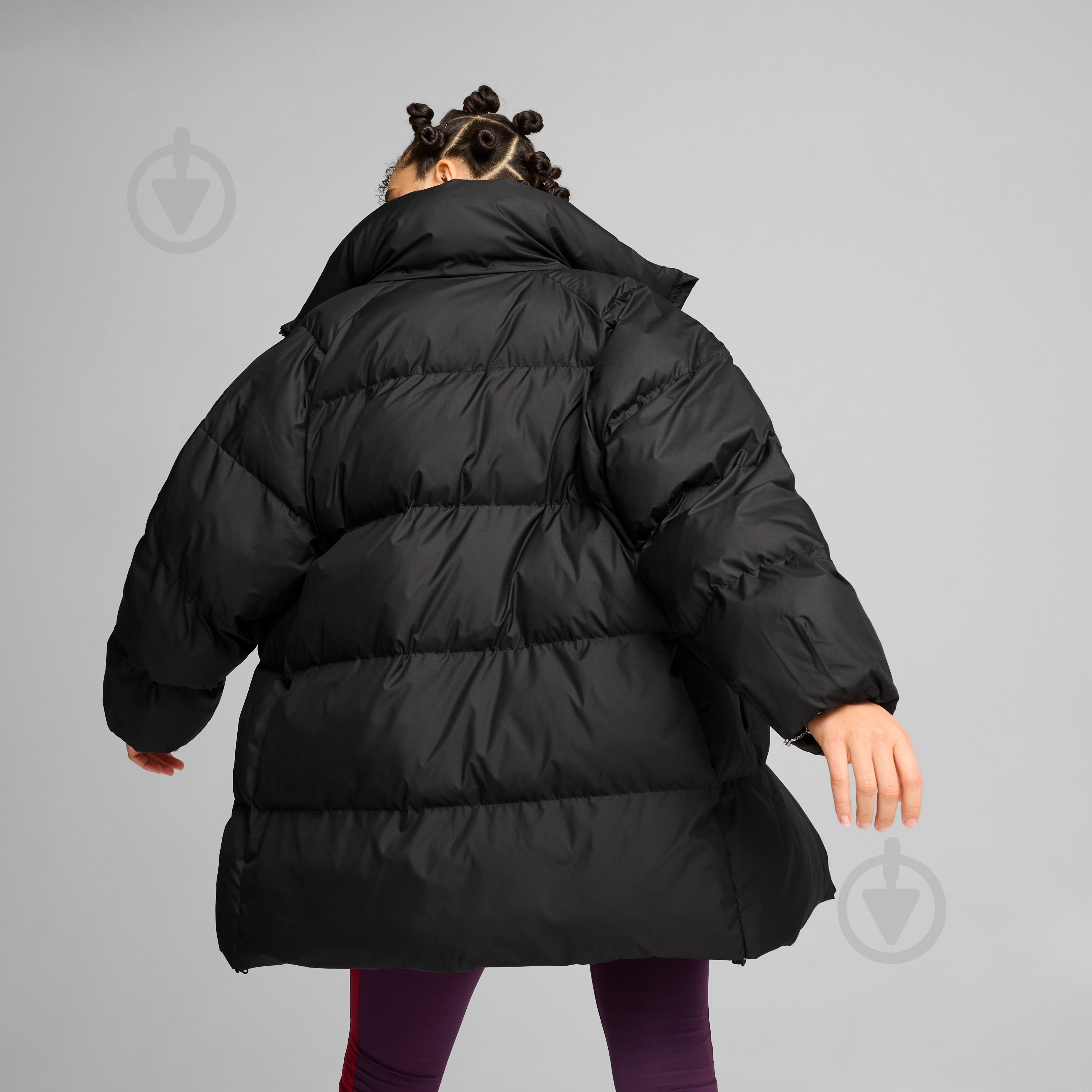Куртка женская зимняя Puma OVERSIZED PUFFER JACKET 62747201 р.S черная - фото 6