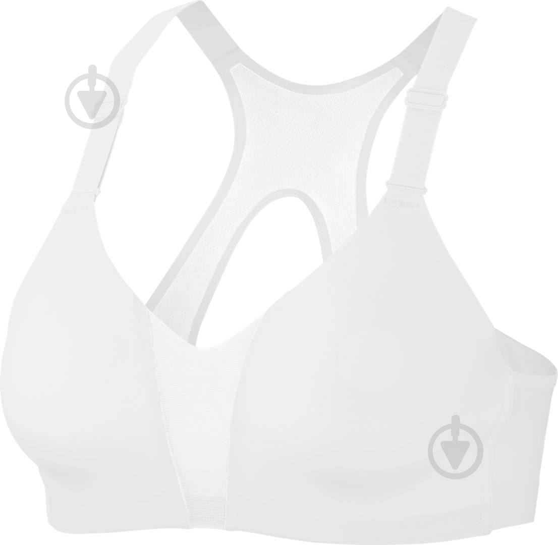 Бра Nike RIVAL BRA AQ4184-100 р.32B белый - фото 1
