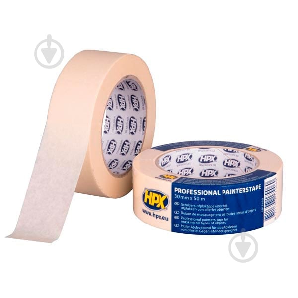 Стрічка малярна HPX 60°С 30 мм x 50 м - фото 1