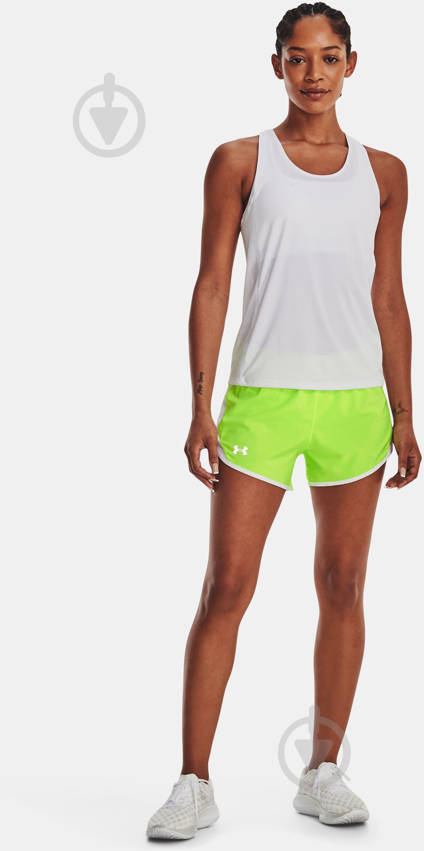 Шорты Under Armour 1350196-370 р. S зеленый - фото 4 Шорты Under Armour 1350196-370 р. S зеленый - фото 4