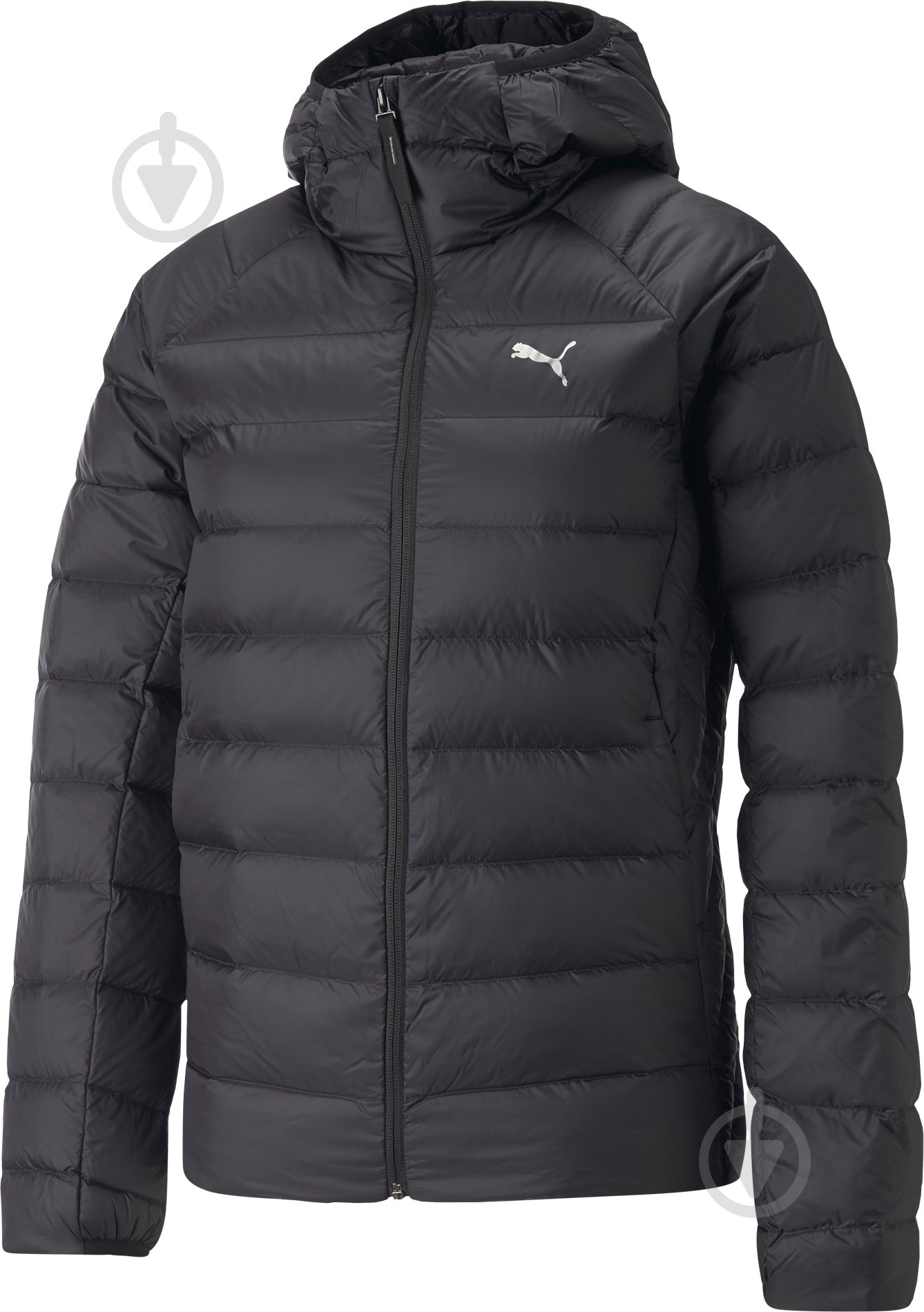Пуховик жіночий зимовий Puma PACKLITE HOODED DOWN JACKET 84940701 р.S чорний - фото 1