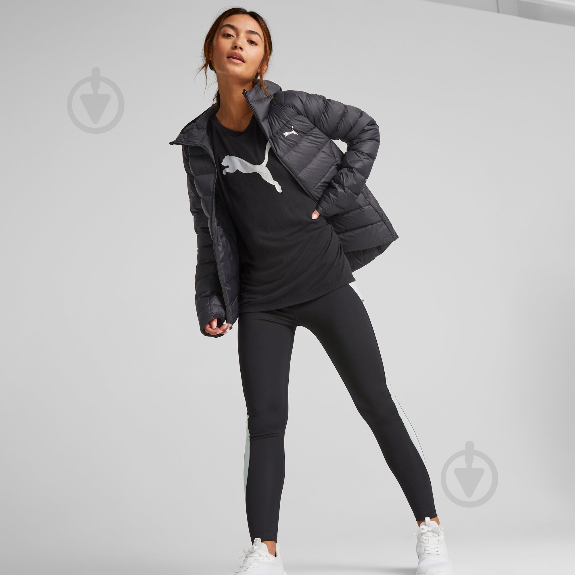 Пуховик жіночий зимовий Puma PACKLITE HOODED DOWN JACKET 84940701 р.S чорний - фото 6