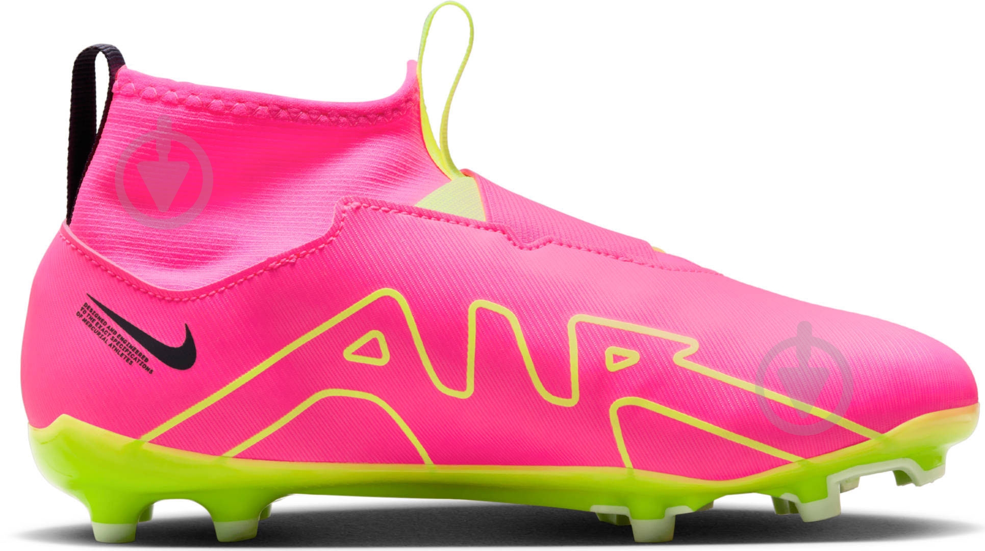 Бутси Nike JR. ZOOM MERCURIAL SUPERFLY 9 ACADEMY FG/MG DJ5623-605 р.34 рожевий - фото 6 Бутси Nike JR. ZOOM MERCURIAL SUPERFLY 9 ACADEMY FG/MG DJ5623-605 р.34 рожевий - фото 6