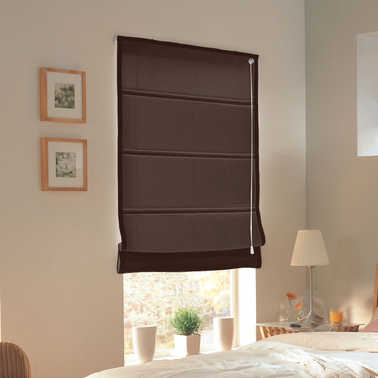 Римская штора Rollotex Шнуровое упрвление ASTI 40x240 см Шоколадная - фото 11 Римская штора Rollotex Шнуровое упрвление ASTI 40x240 см Шоколадная - фото 11