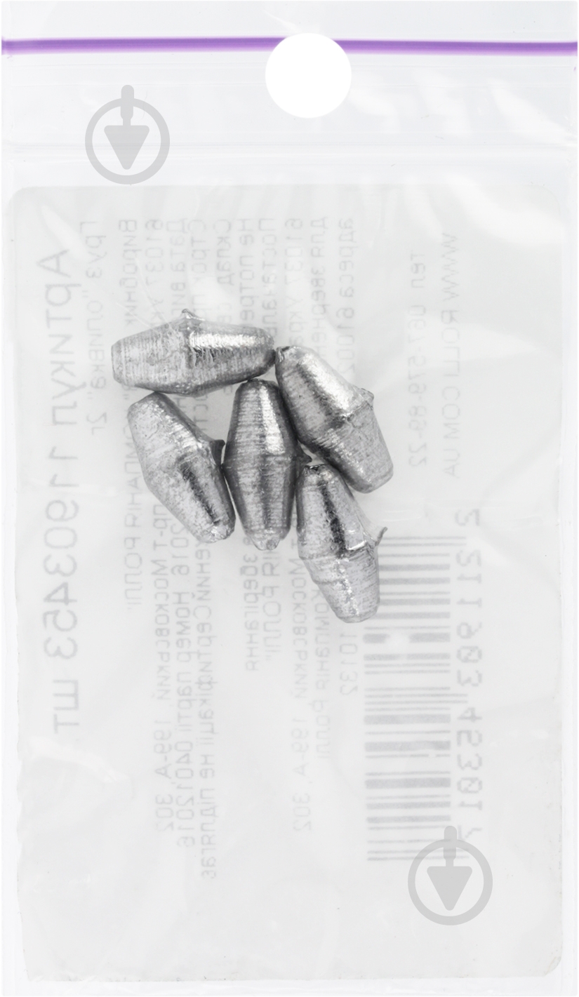 Грузило 2 г 5 шт. - фото 2