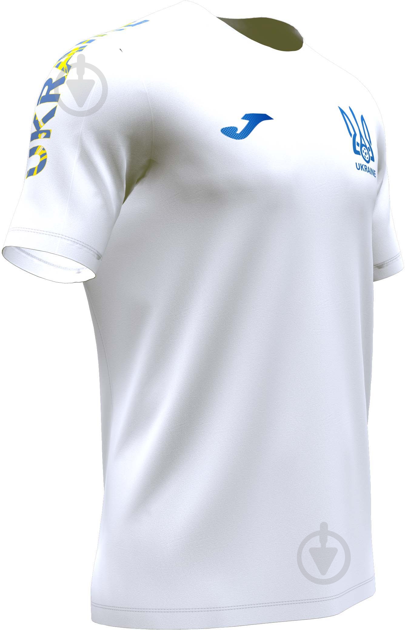 Футболка Joma FED. FUTBOL UCRANIA AT102362B200 р.L білий - фото 2