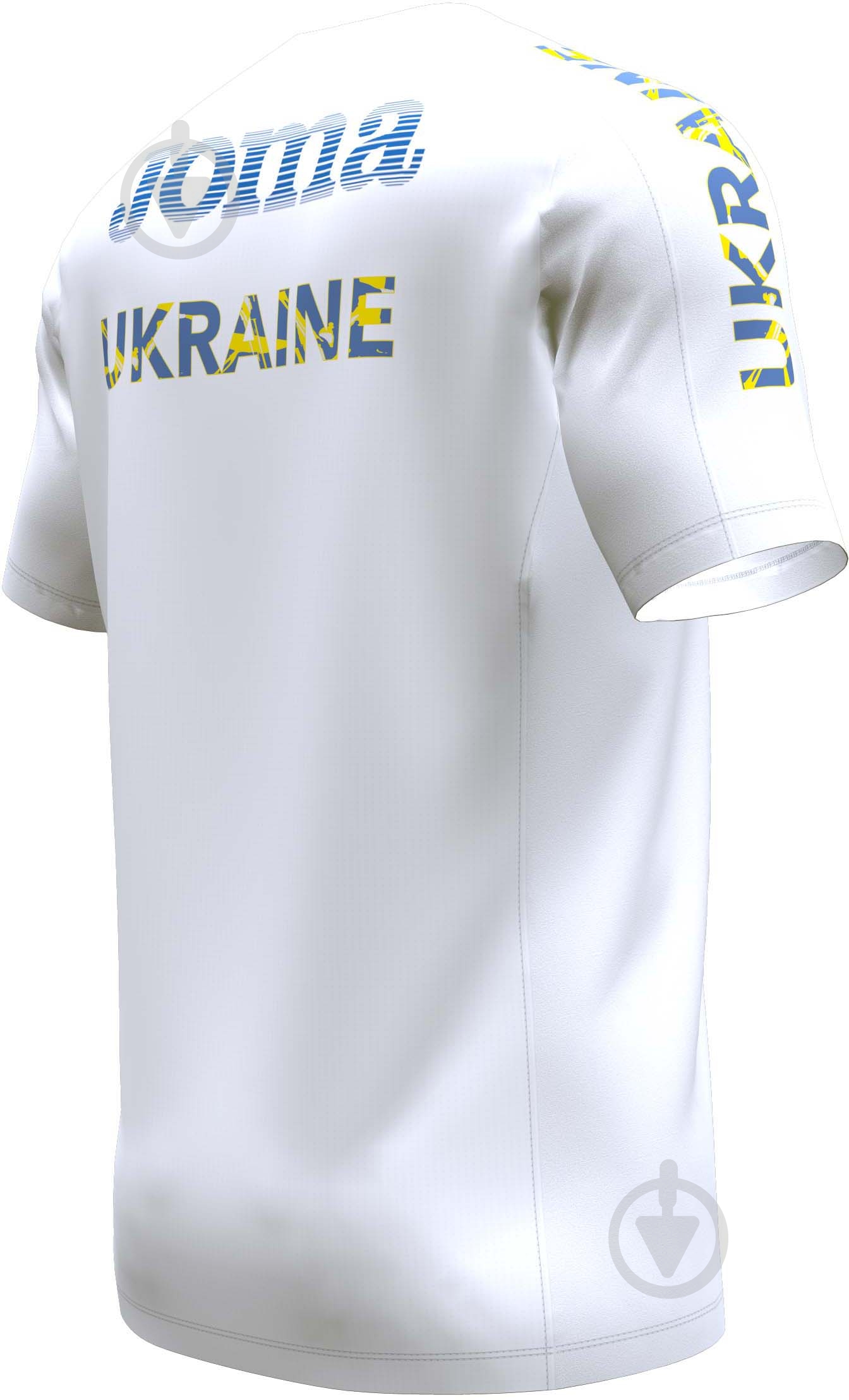 Футболка Joma FED. FUTBOL UCRANIA AT102362B200 р.L білий - фото 4