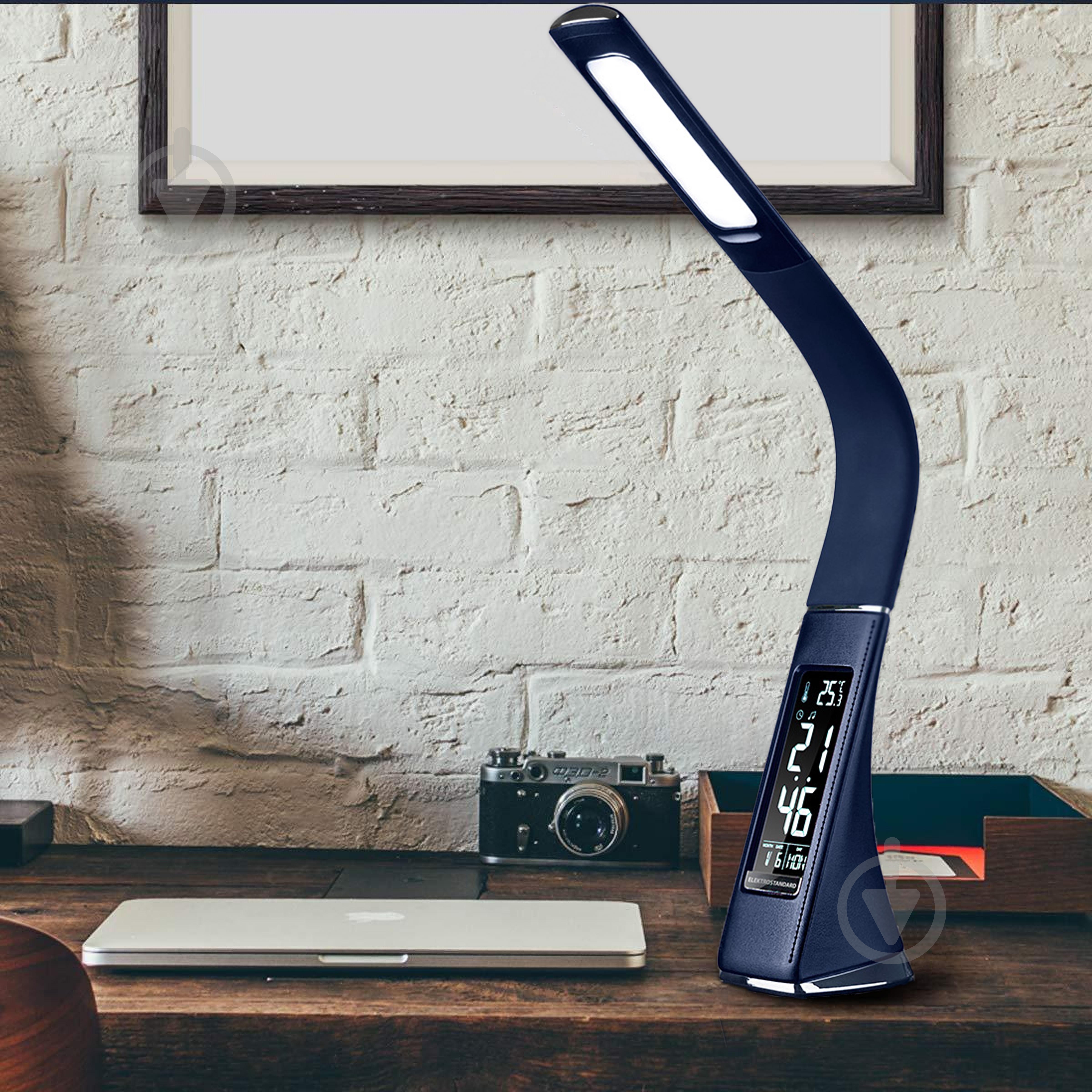 ВИТРИНА! Настольная лампа офисная LedPulsar ALT-219BL LED 6 Вт синий - фото 3