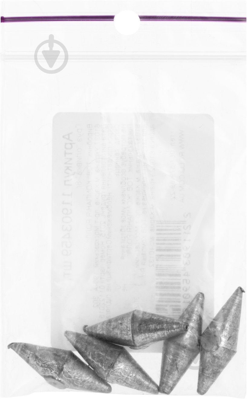 Грузило 8 г 5 шт. - фото 2