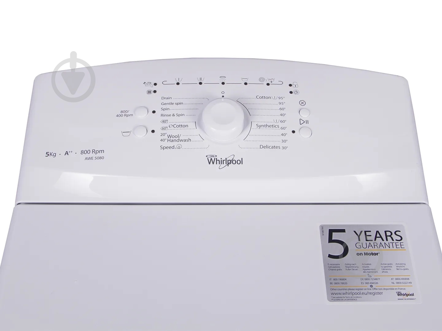 Стиральная машина Whirlpool AWE5080 - фото 2