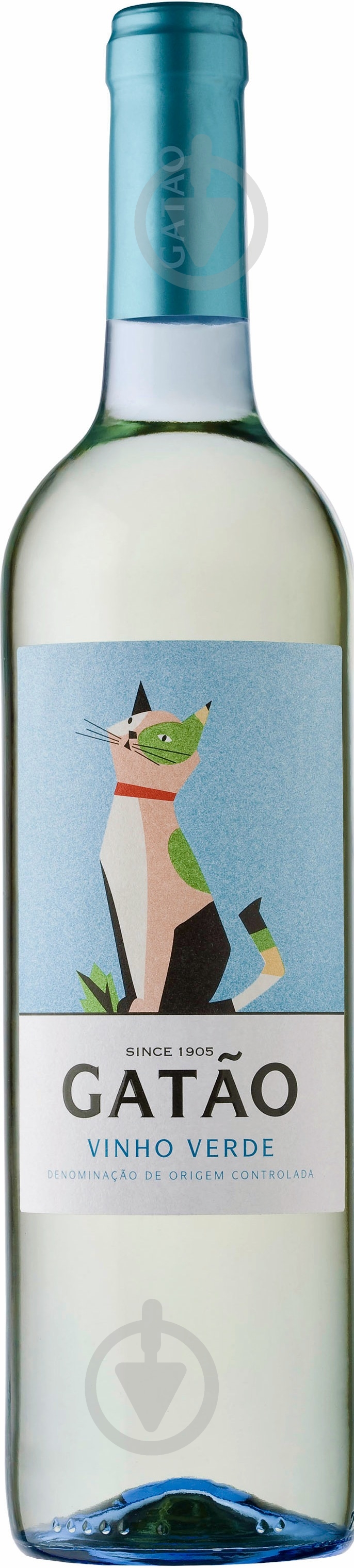 Вино Gatao Vinho Verde DOC белое сухое 0,75 л - фото 1 Вино Gatao Vinho Verde DOC белое сухое 0,75 л - фото 1