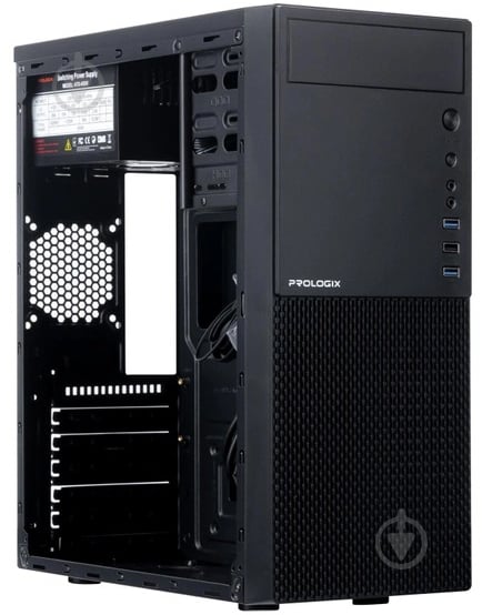 Корпус PrologiX E111 450W Black - фото 10 Корпус PrologiX E111 450W Black - фото 10