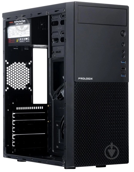 Корпус PrologiX E111 450W Black - фото 6 Корпус PrologiX E111 450W Black - фото 6