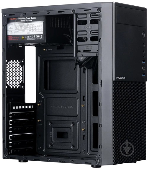 Корпус PrologiX E111 450W Black - фото 9 Корпус PrologiX E111 450W Black - фото 9
