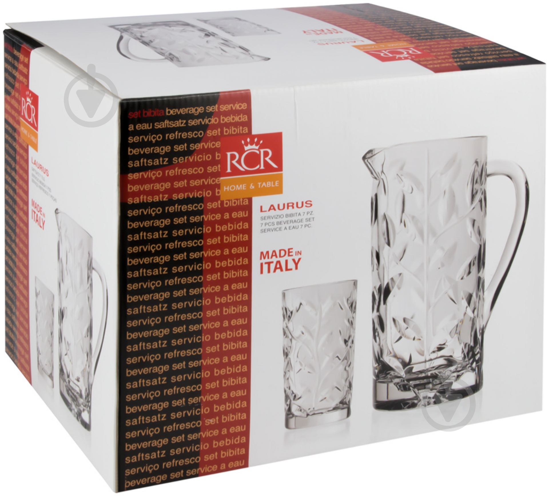 Набор для сока RCR Laurus 7 предметов 73236020006 - фото 5