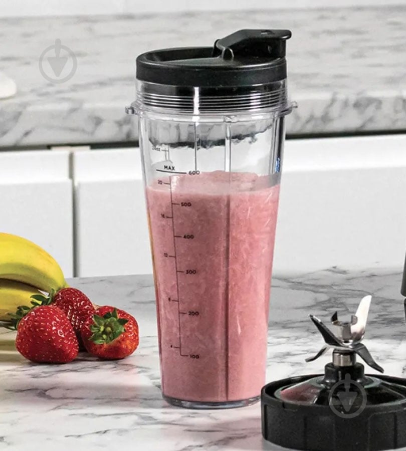 Чаша для блендера NINJA з кришкою Nutri 700 мл - фото 3 Чаша для блендера NINJA з кришкою Nutri 700 мл - фото 3